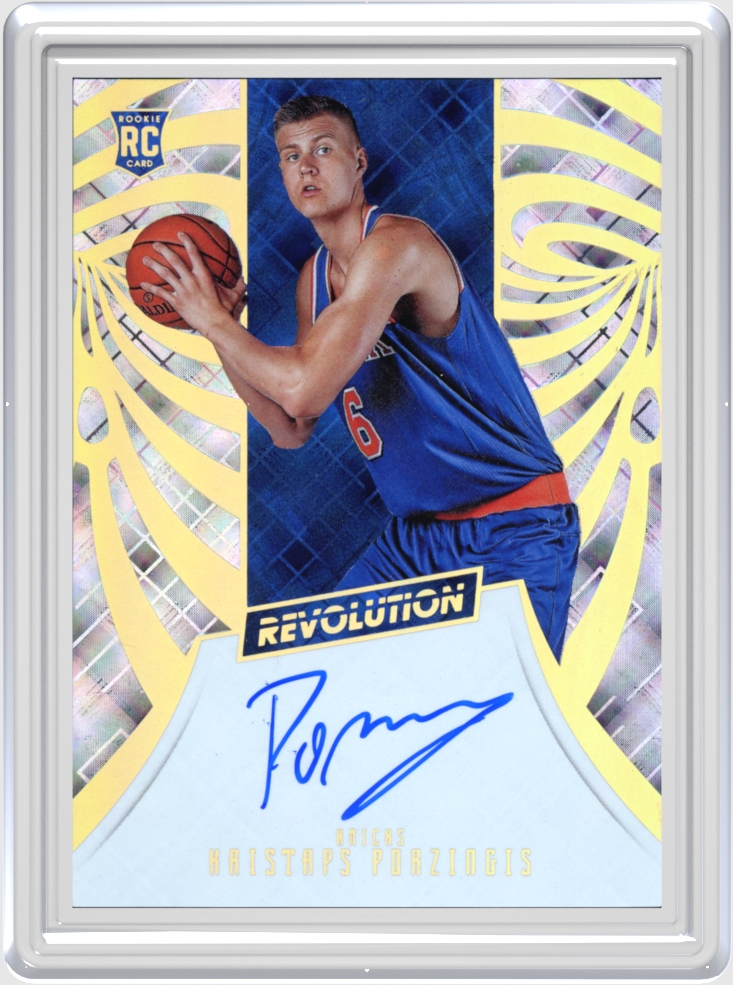 Kristaps Porzingis trading card