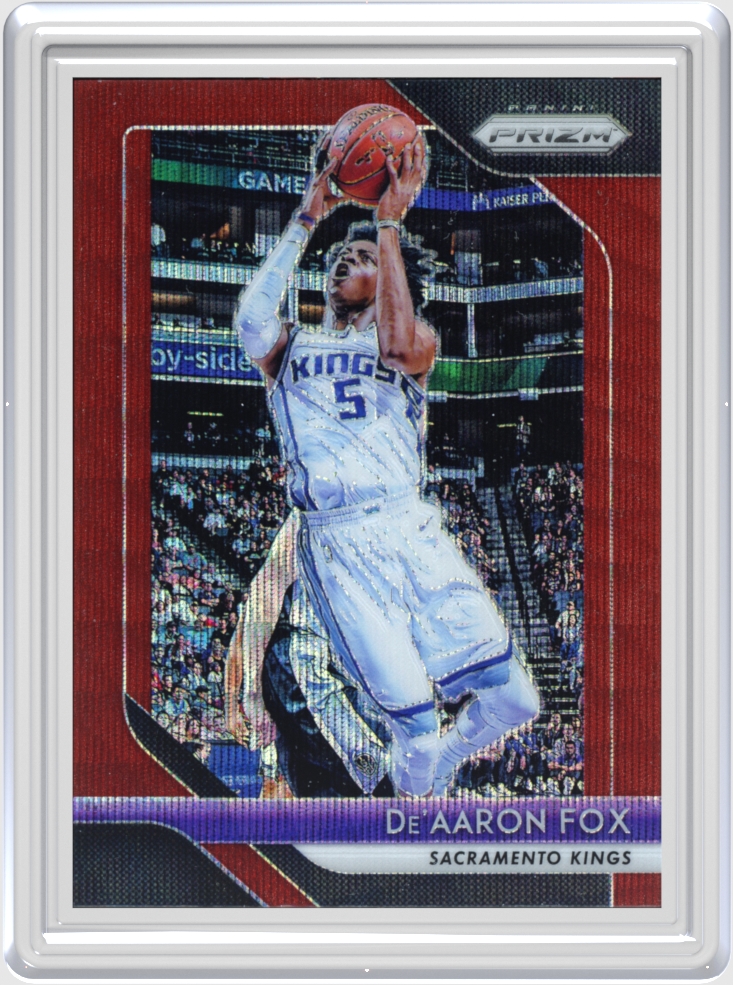 De'Aaron Fox trading card