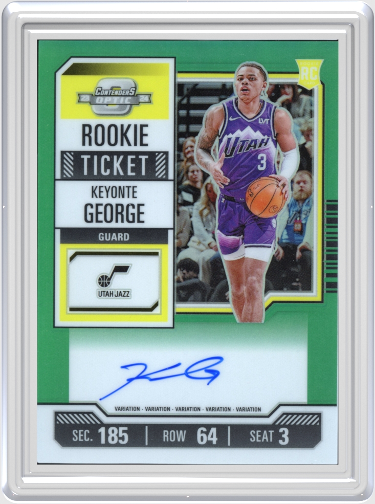 Keyonte George trading card