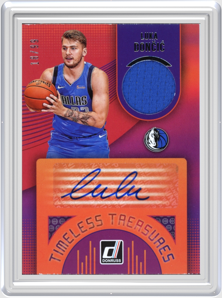 Luka Doncic trading card
