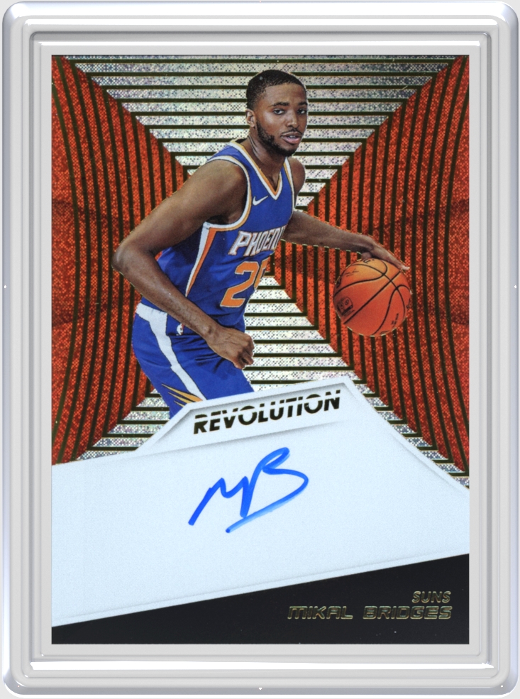 Mikal Bridges trading card