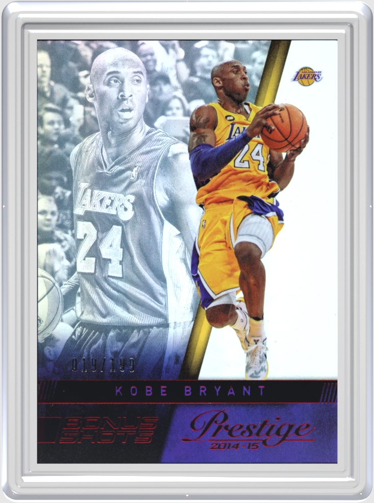 Kobe Bryant trading card
