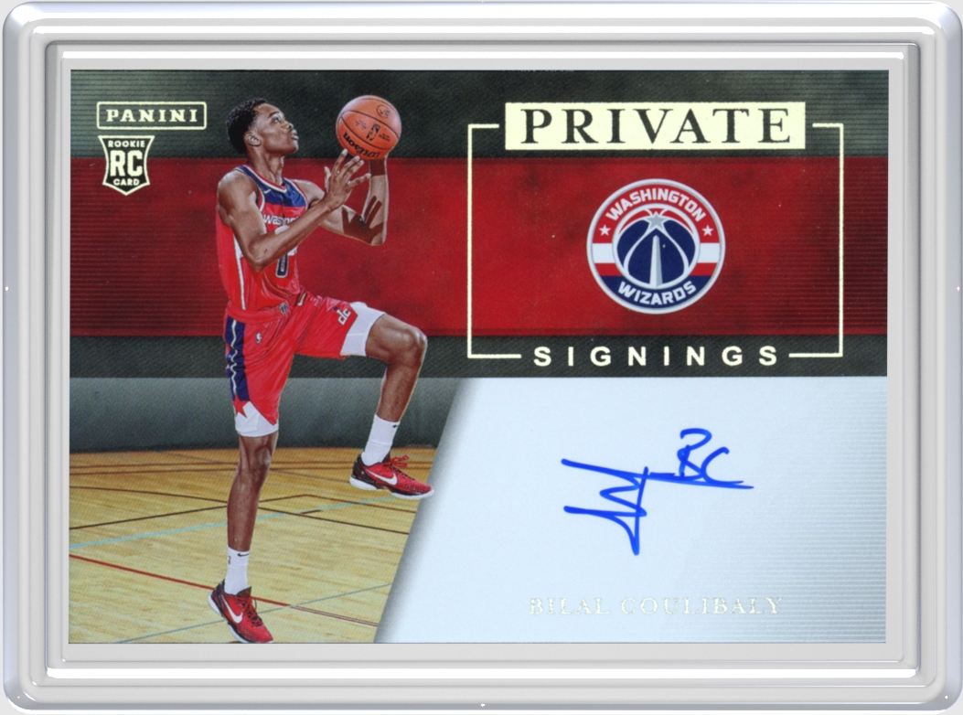 Bilal Coulibaly trading card