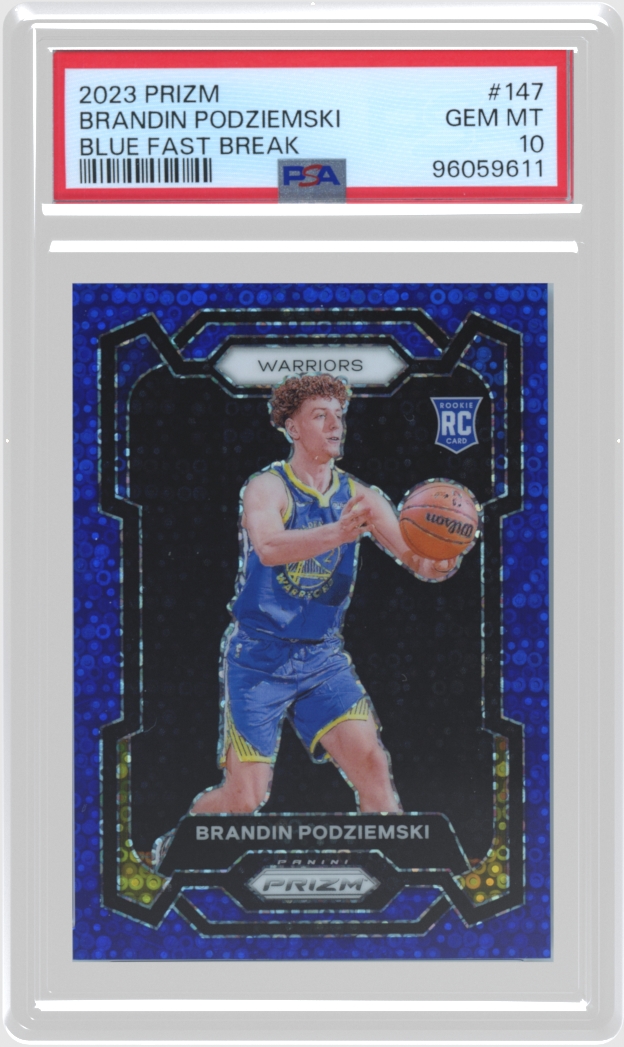 Brandin Podziemski trading card