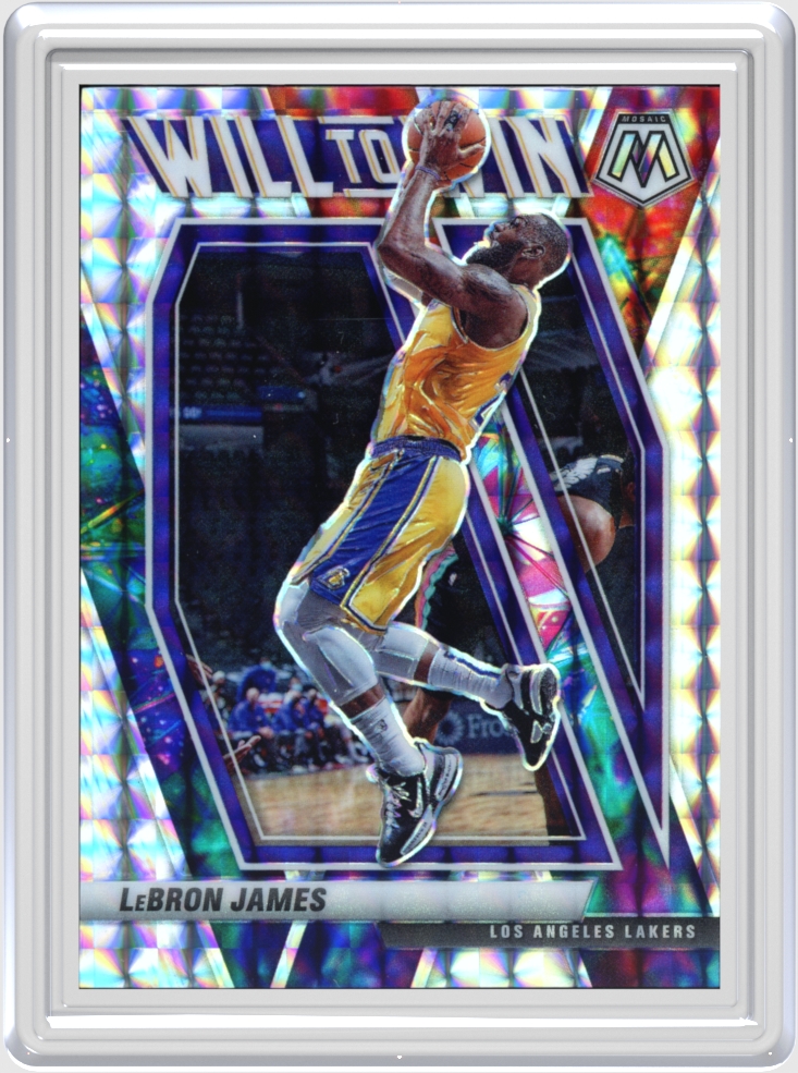 LeBron James trading card