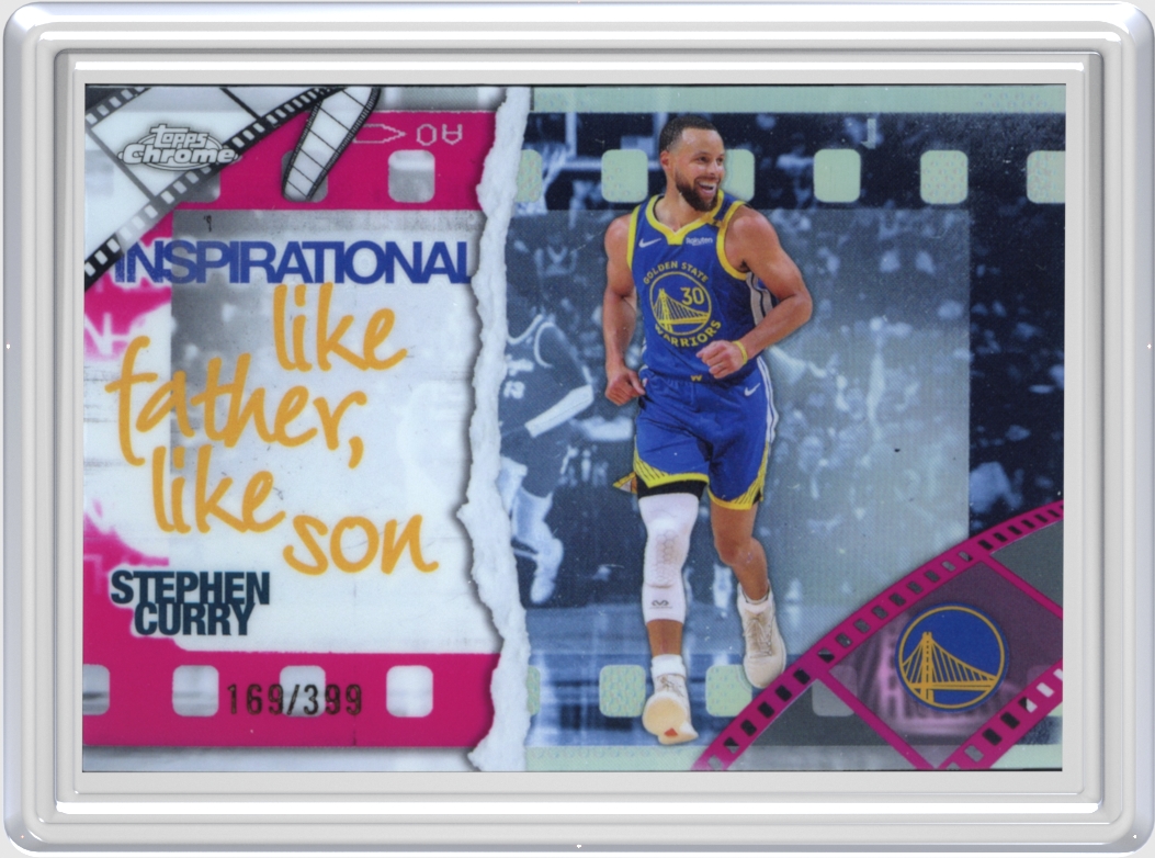 Stephen Curry trading card