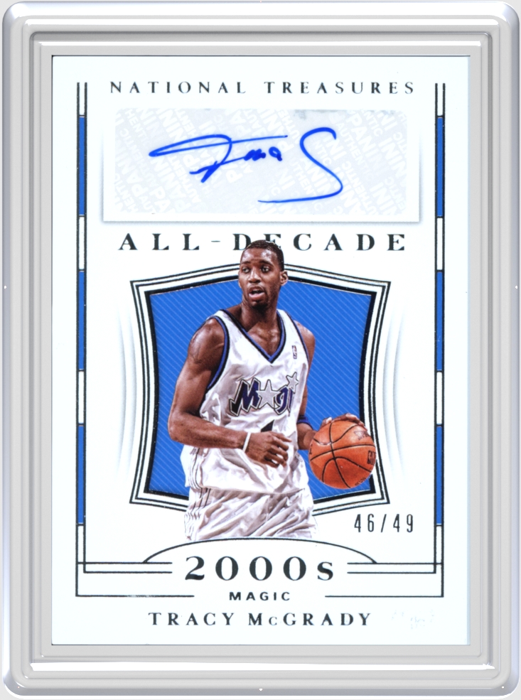Tracy McGrady trading card