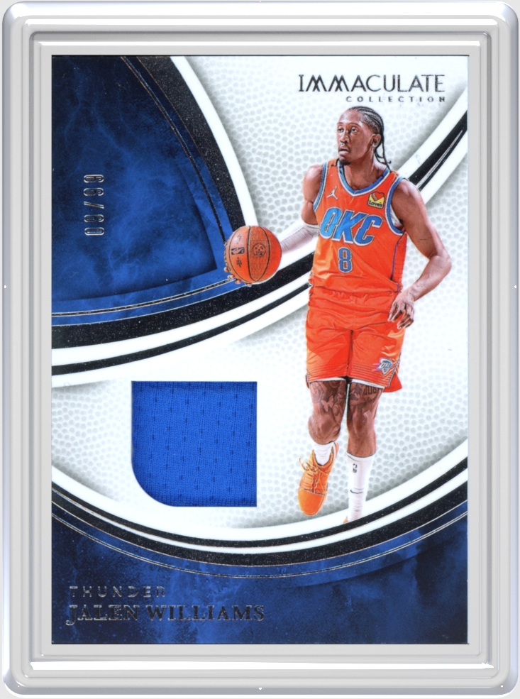 Jalen Williams trading card