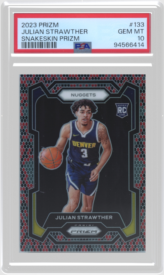 Julian Strawther trading card