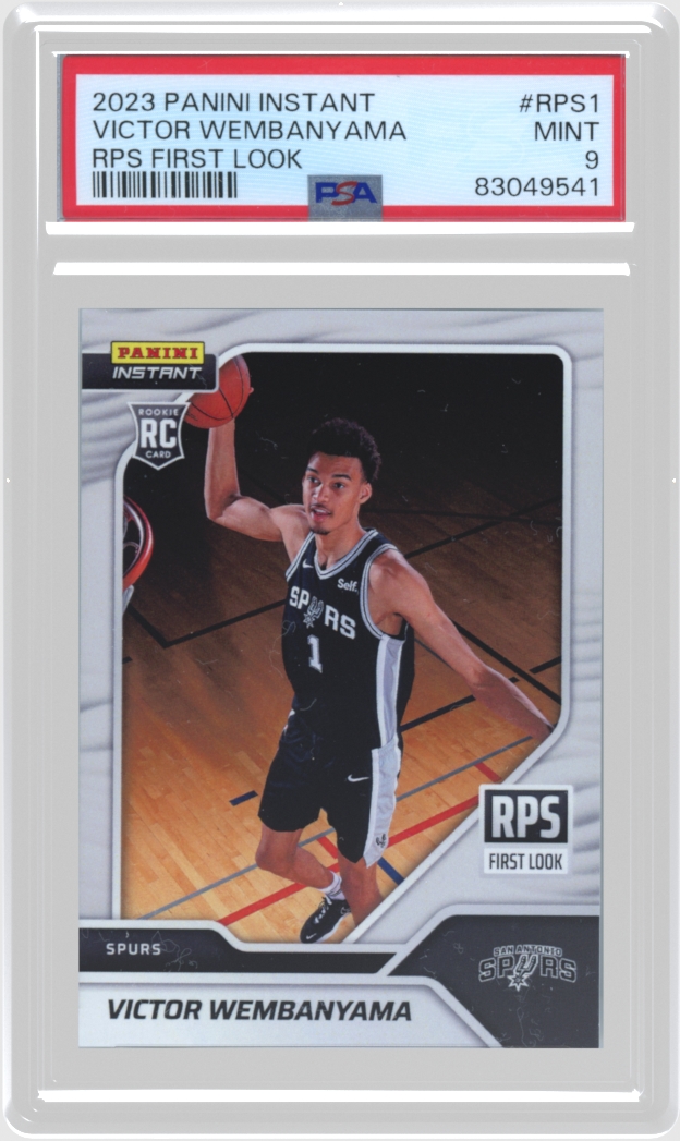 Victor Wembanyama trading card