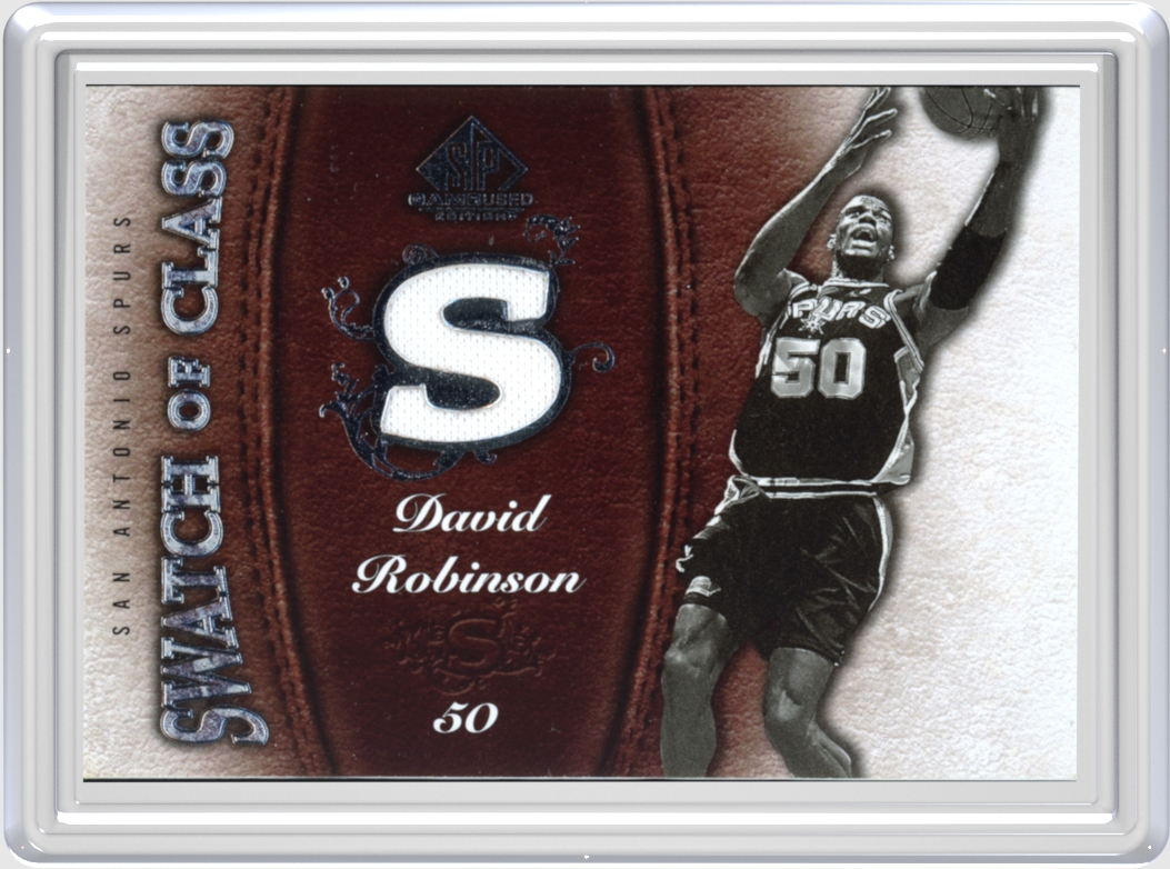 David Robinson trading card