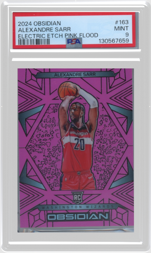 Alexandre Sarr trading card