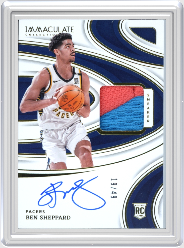 Ben Sheppard trading card