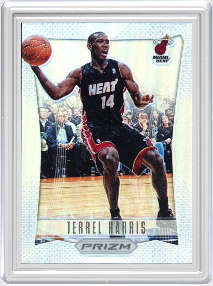 Terrel Harris trading card