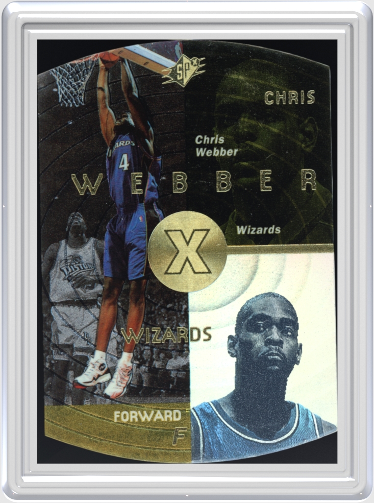 Chris Webber trading card