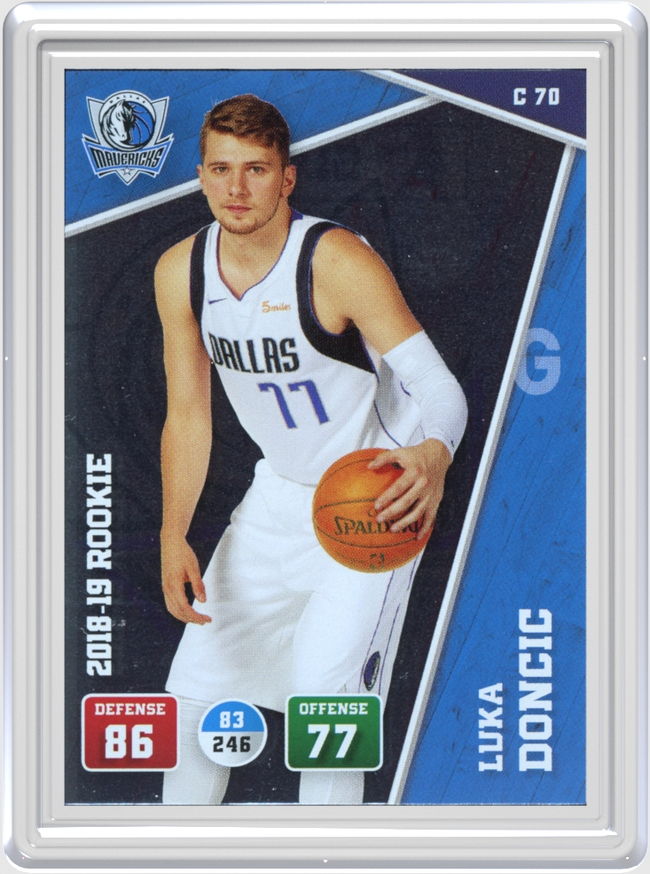 Luka Doncic trading card