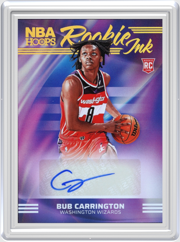 Bub Carrington trading card