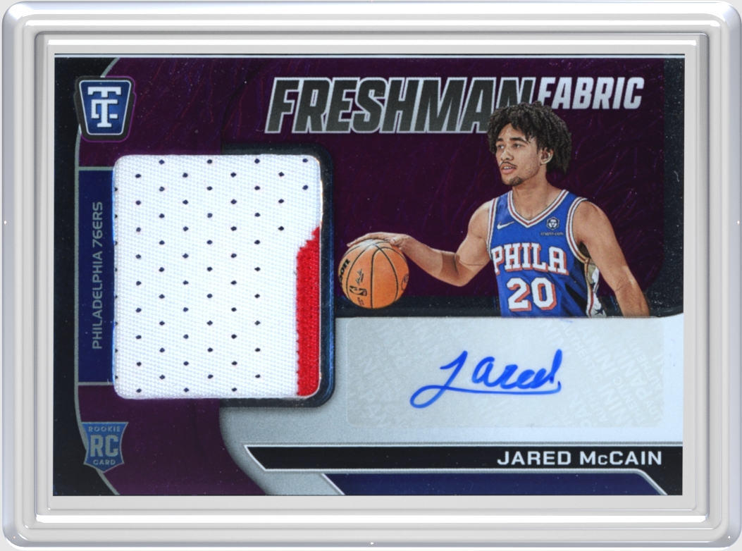 Jared McCain trading card