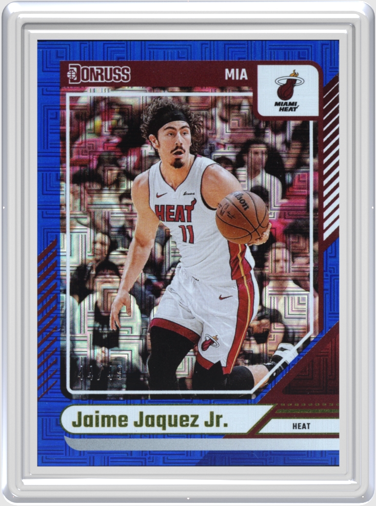 Jaime Jaquez Jr. trading card