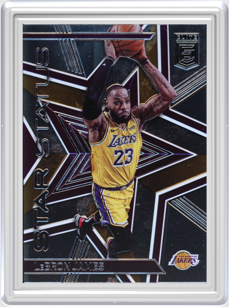 LeBron James trading card