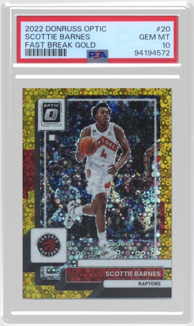 Scottie Barnes trading card