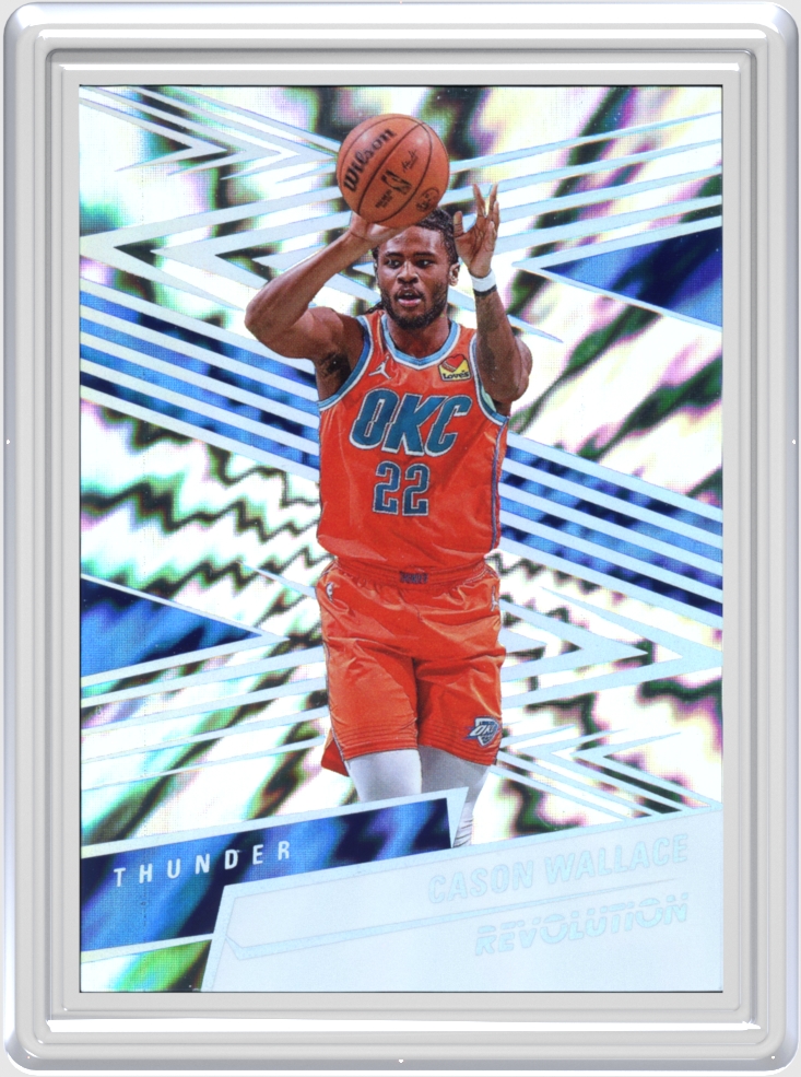 Cason Wallace trading card