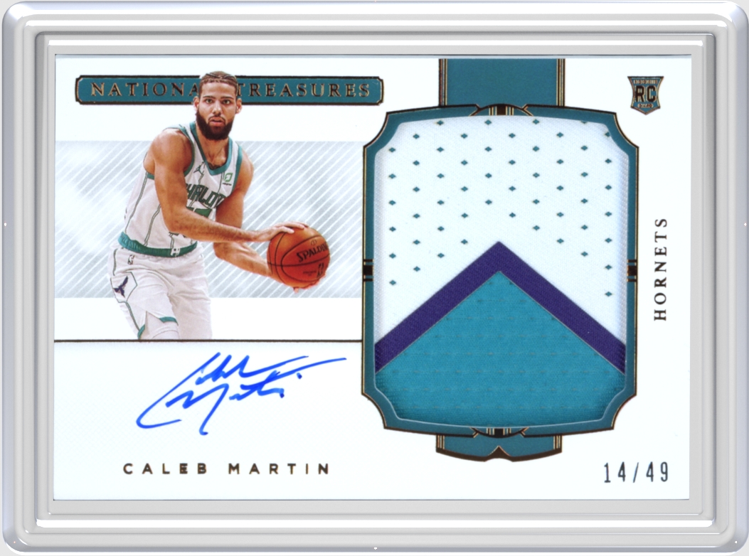 Caleb Martin trading card