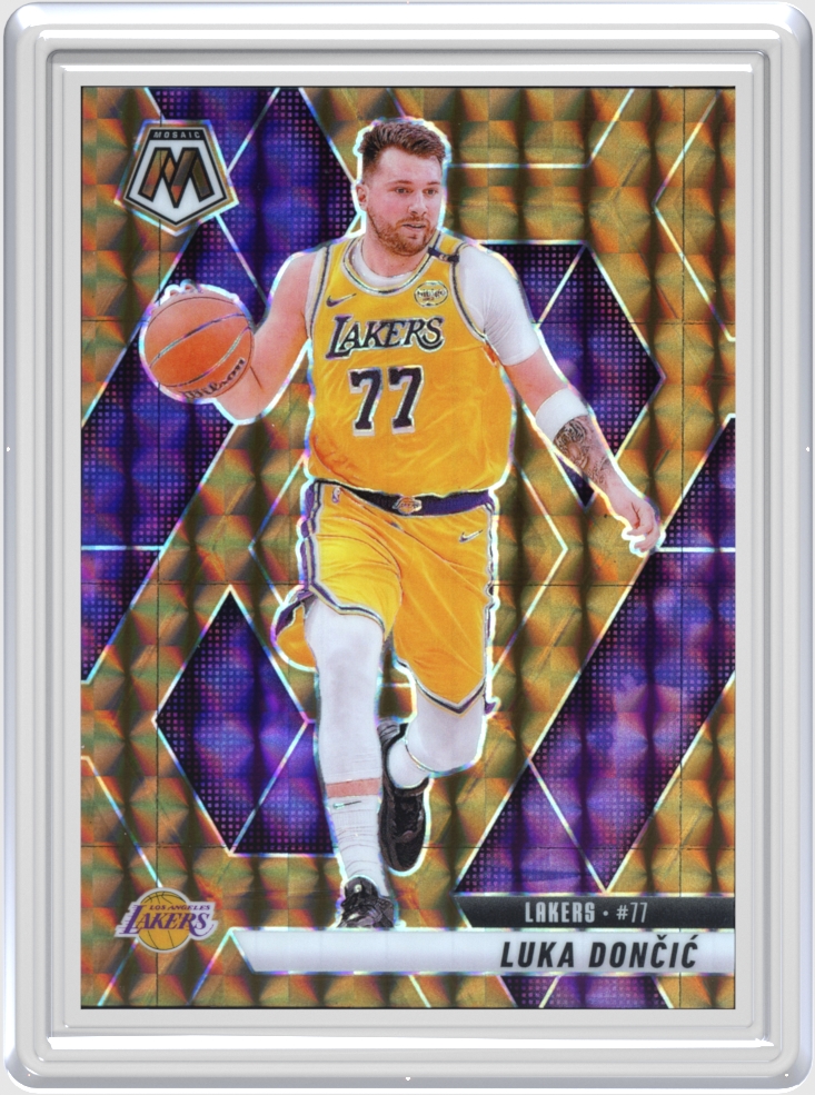 Luka Doncic trading card