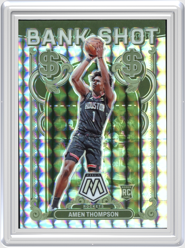 Amen Thompson trading card