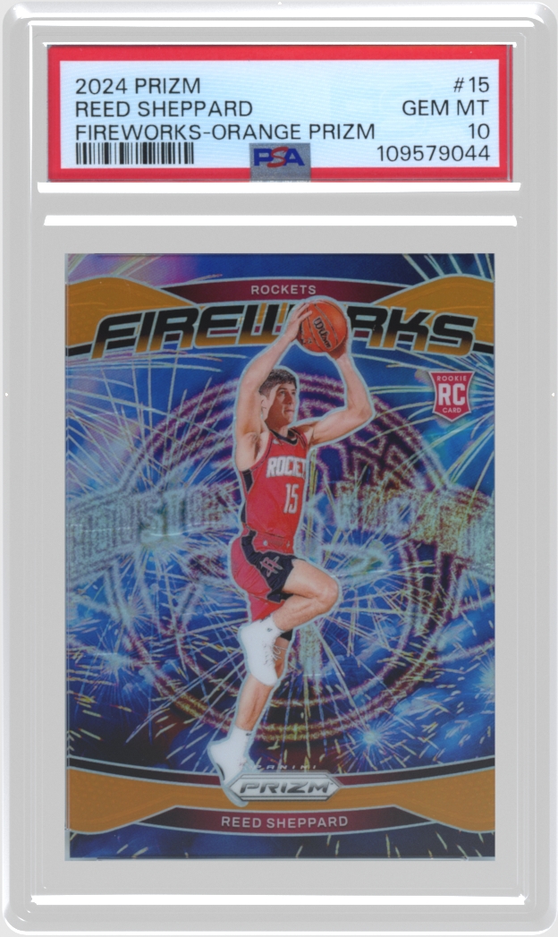 Reed Sheppard trading card