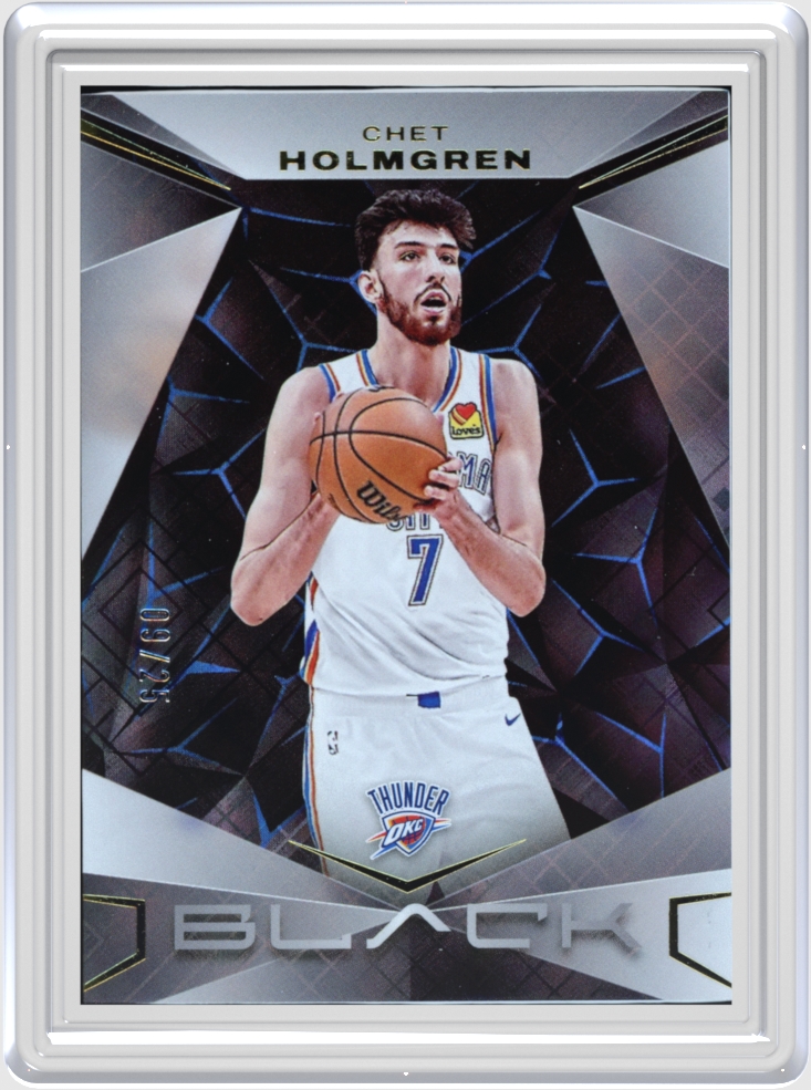 Chet Holmgren trading card