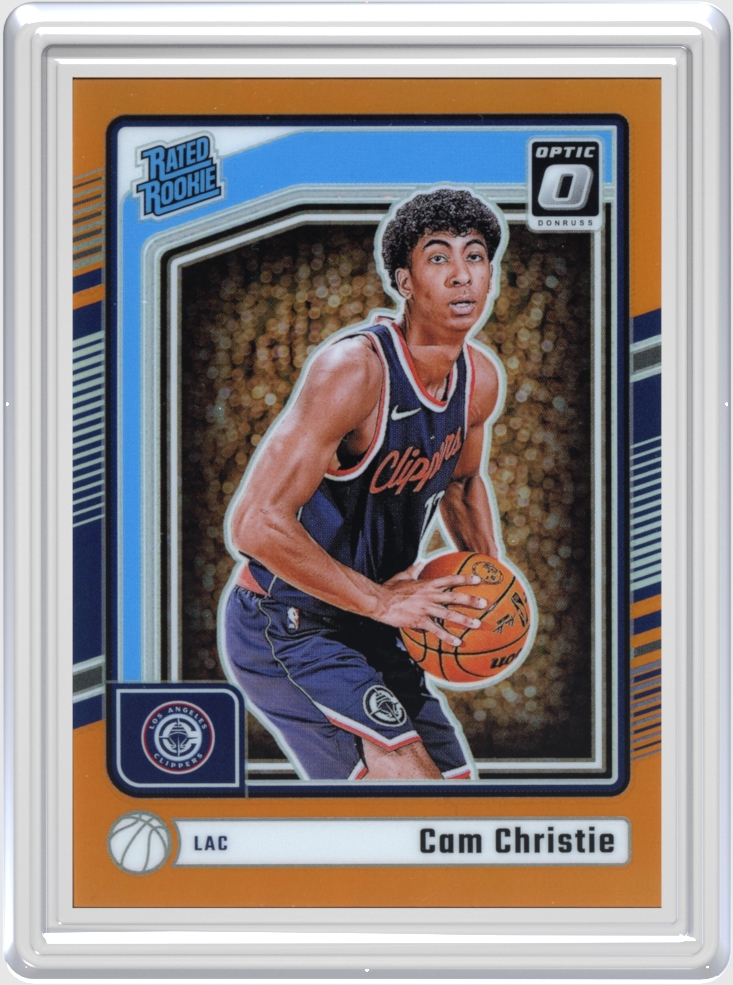 Cam Christie trading card