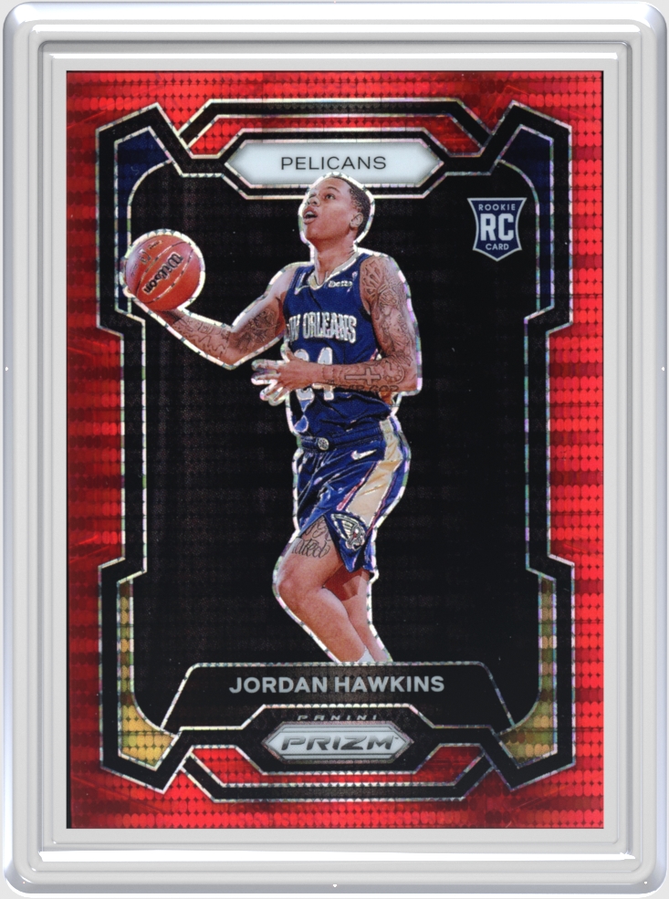 Jordan Hawkins trading card