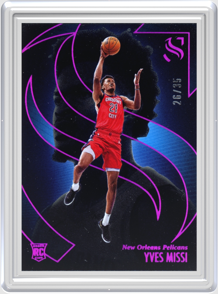 Yves Missi trading card