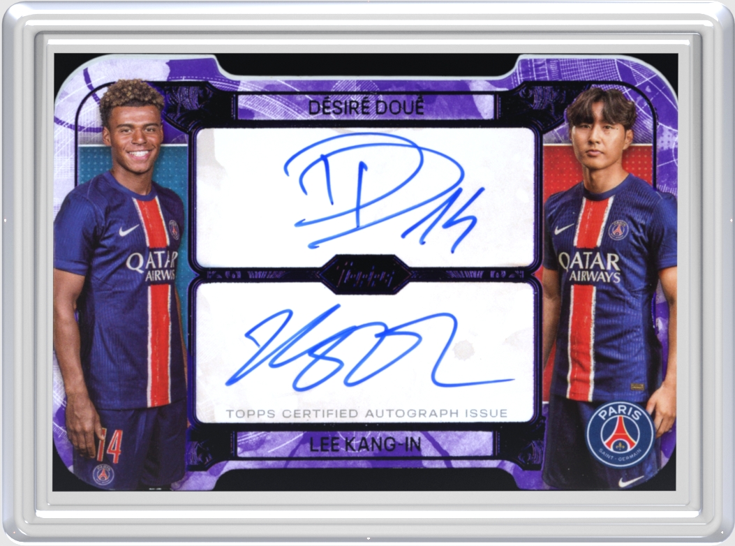 Désiré Doué/ Lee Kang-in trading card