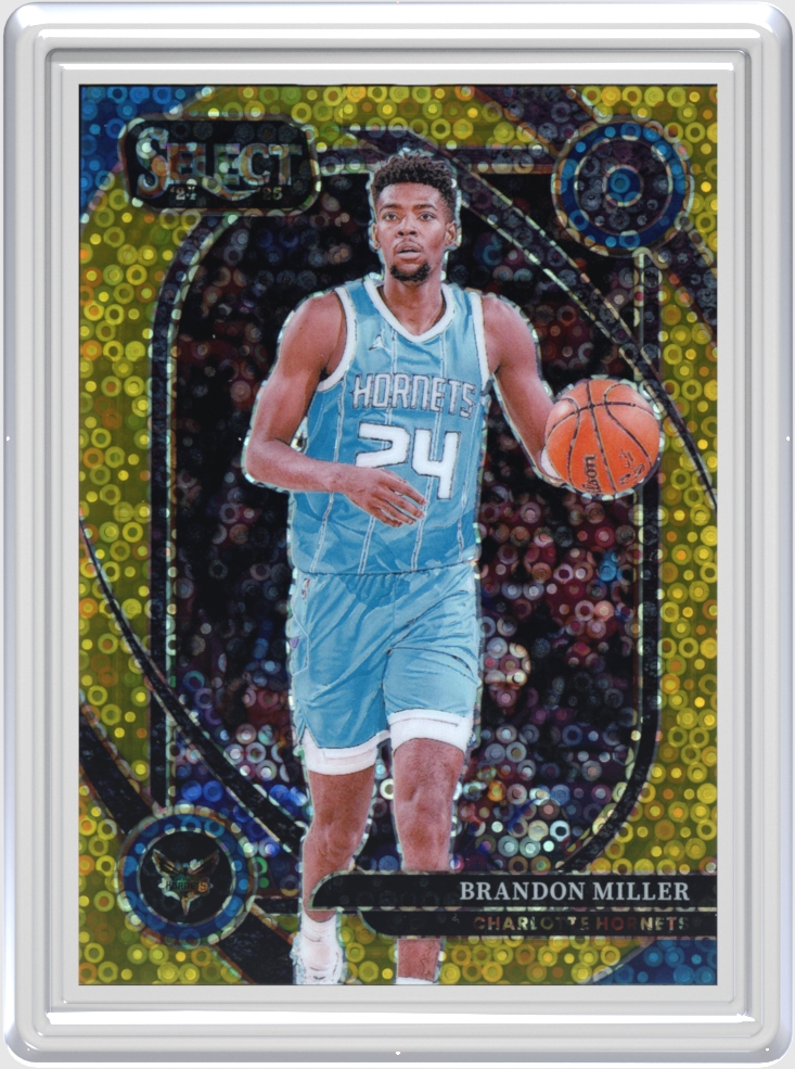 Brandon Miller trading card