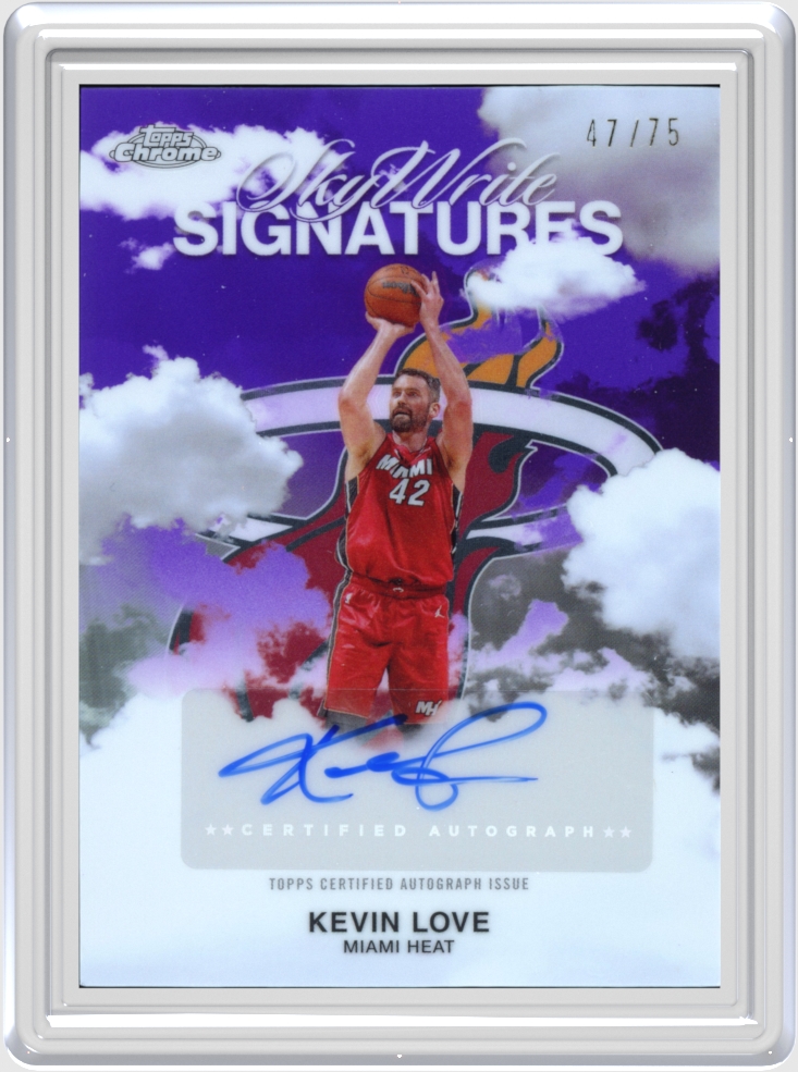 Kevin Love trading card