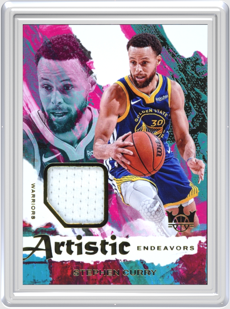 Stephen Curry trading card