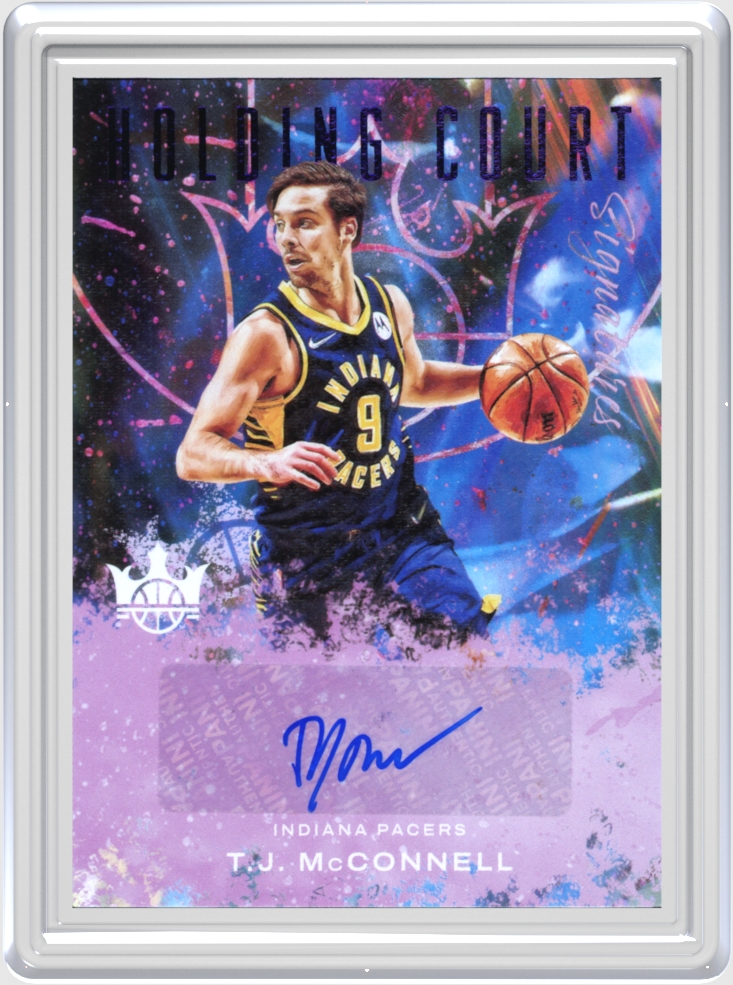 T.J. McConnell trading card