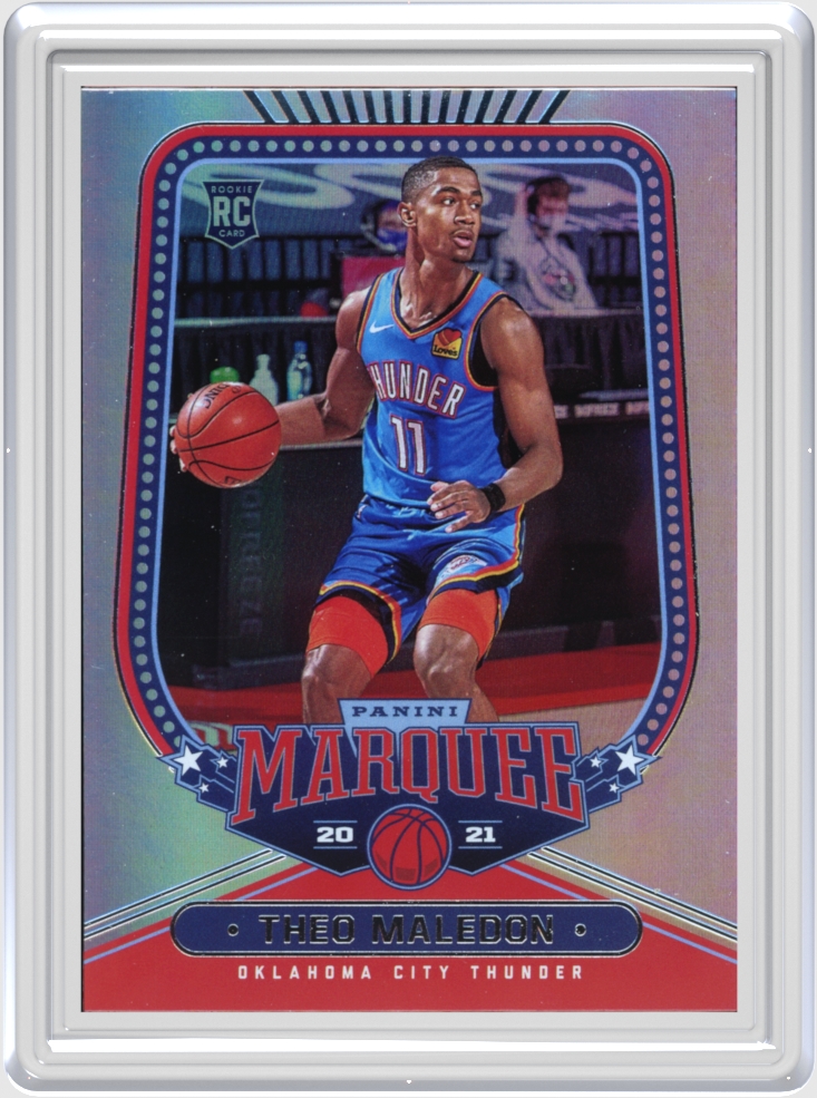 Theo Maledon trading card