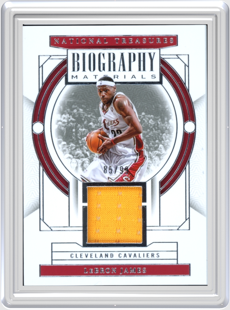 LeBron James trading card