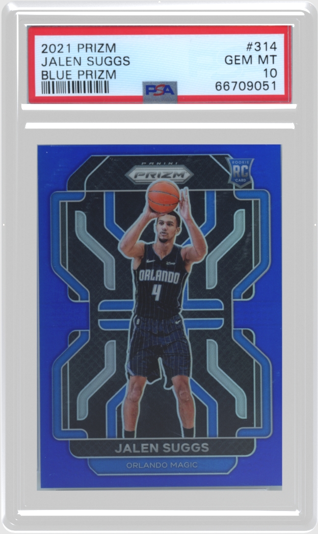 Jalen Suggs trading card