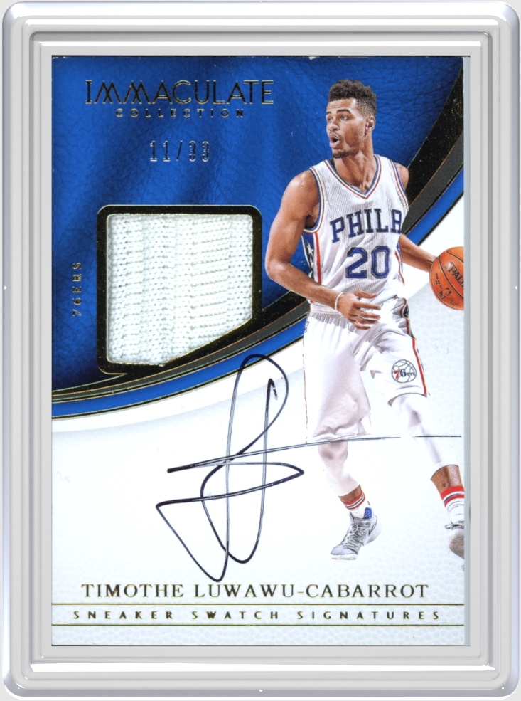 Timothe Luwawu-Cabarrot trading card
