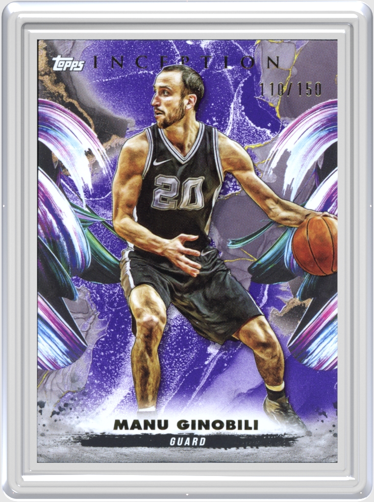 Manu Ginobili trading card