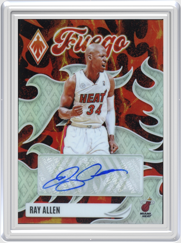 Ray Allen trading card