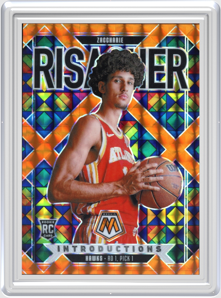 Zaccharie Risacher trading card