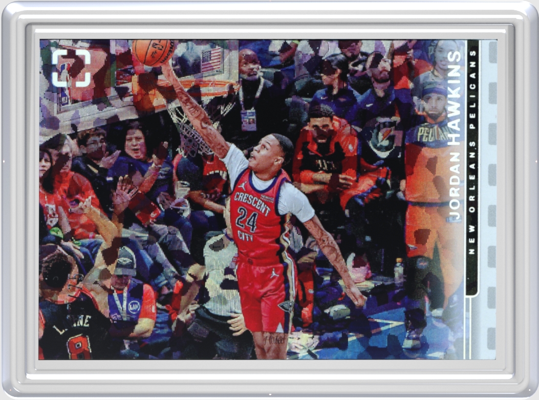 Jordan Hawkins trading card