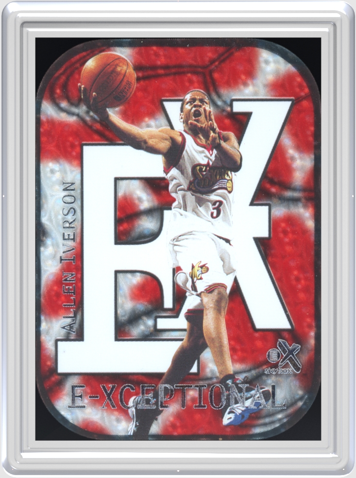 Allen Iverson trading card