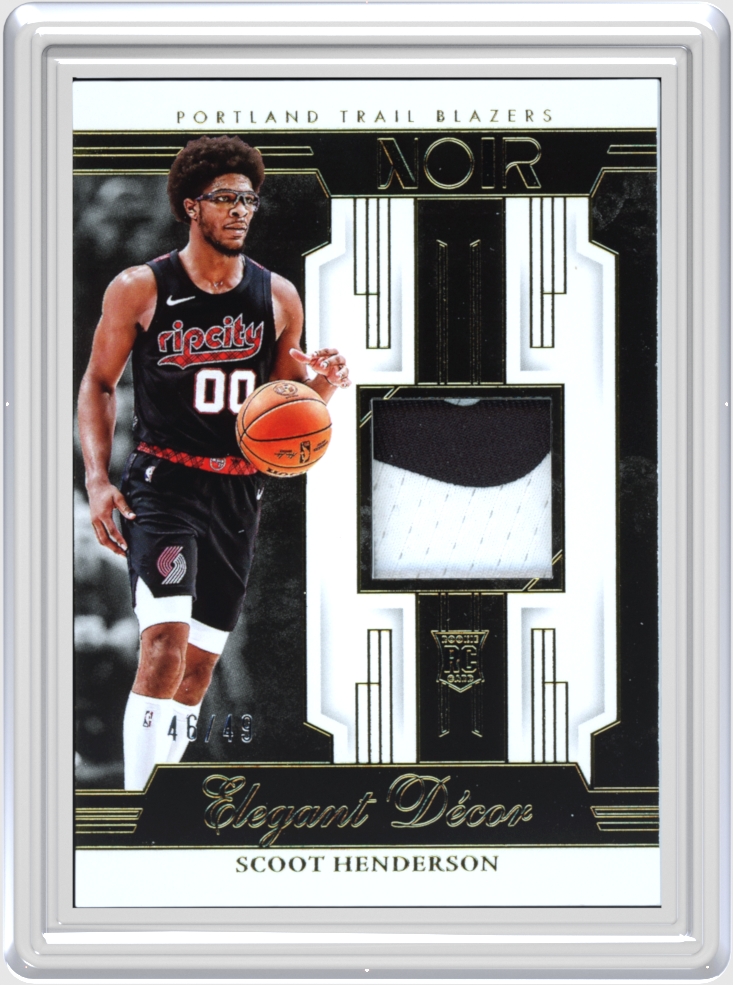 Scoot Henderson trading card