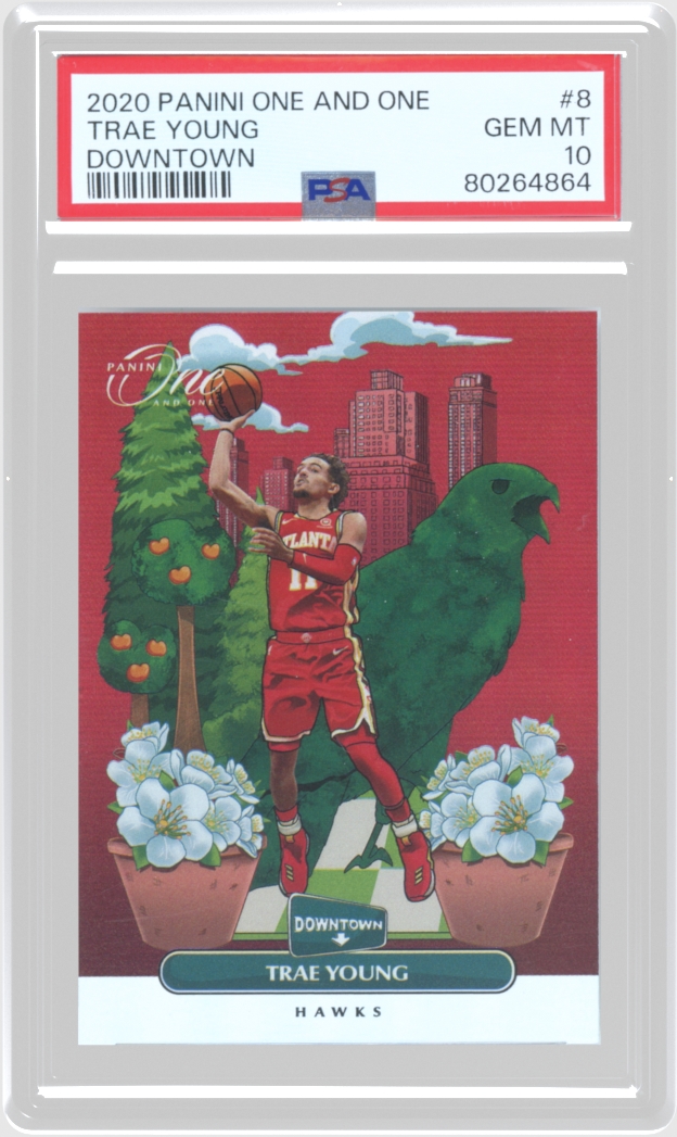 Trae Young trading card